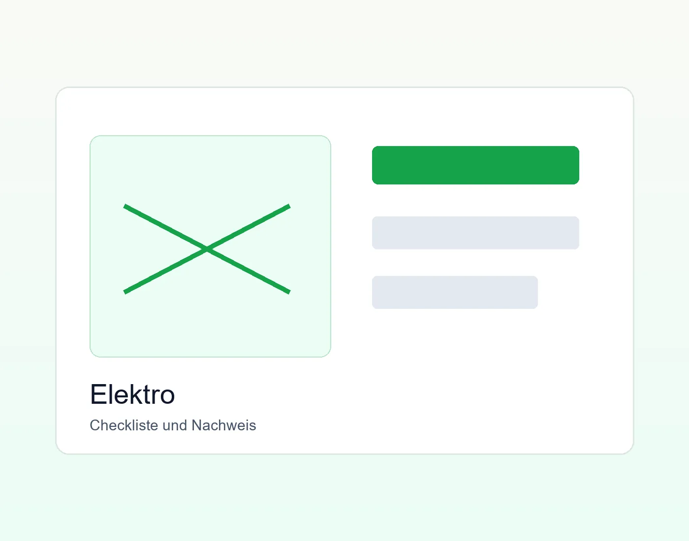 Digitaler Elektro-Prüfbericht mit Checkliste, Fotos und Kundenunterschrift.